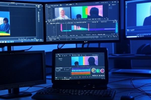 Only3X Network post-production editing suite